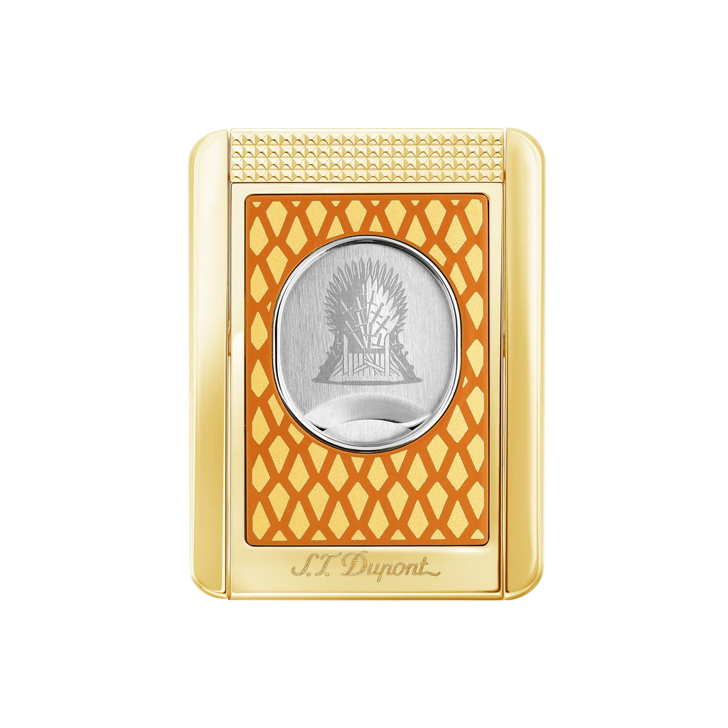 S.T. DUPONT Game of Thrones Fire Orange Cigar Cutter Stand/Coupe Cigare 003153