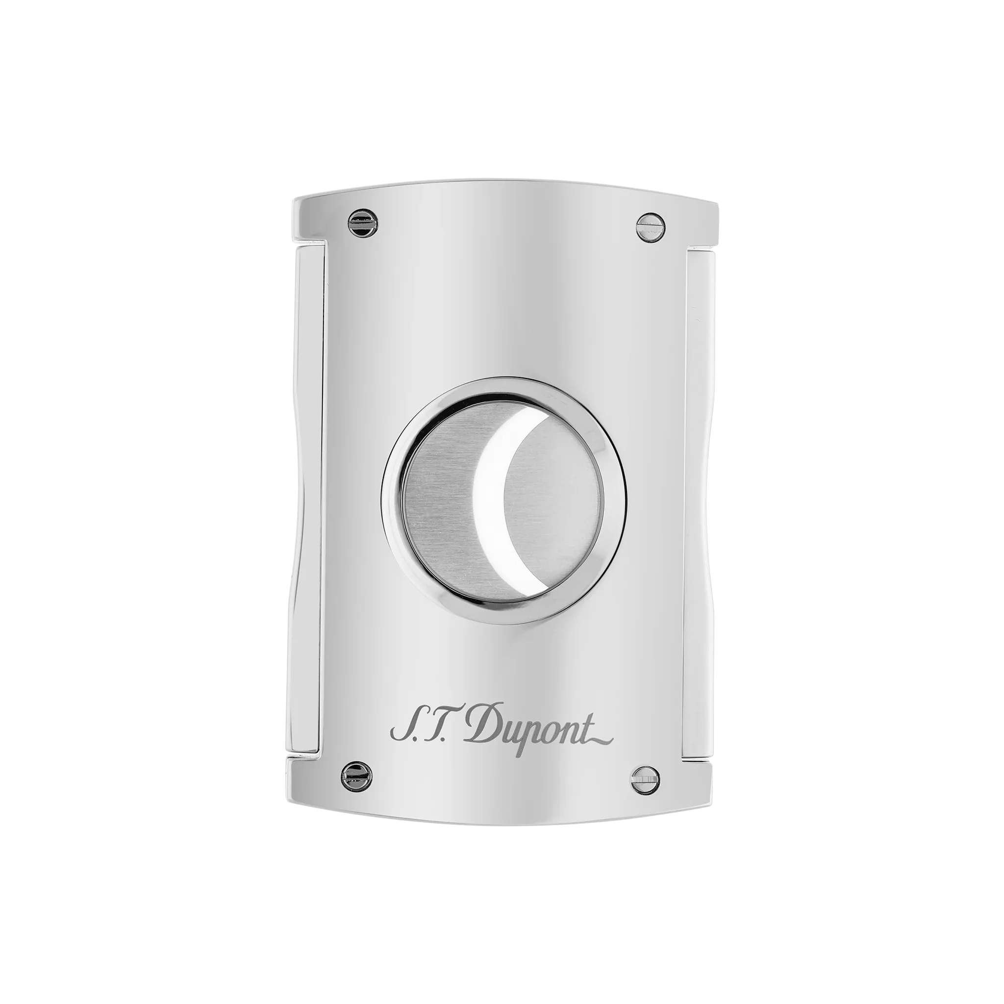 MAXIJET CHROME CIGAR CUTTER/COUPE CIGARE SILVER 003266