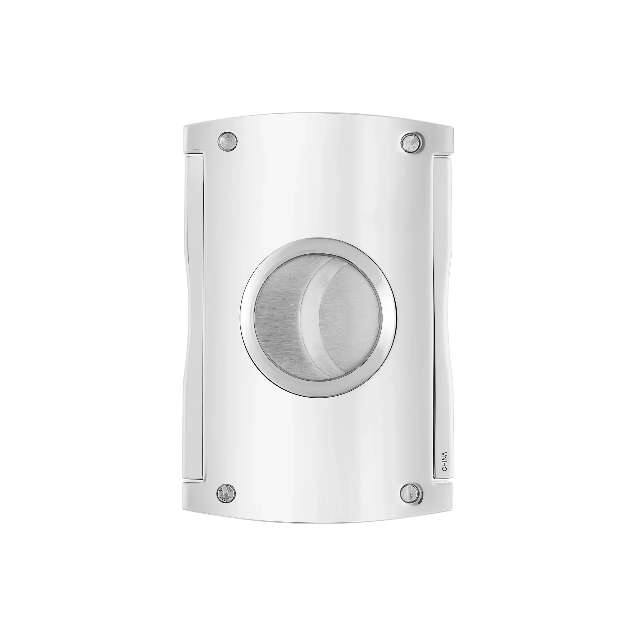 MAXIJET CHROME CIGAR CUTTER/COUPE CIGARE SILVER 003266