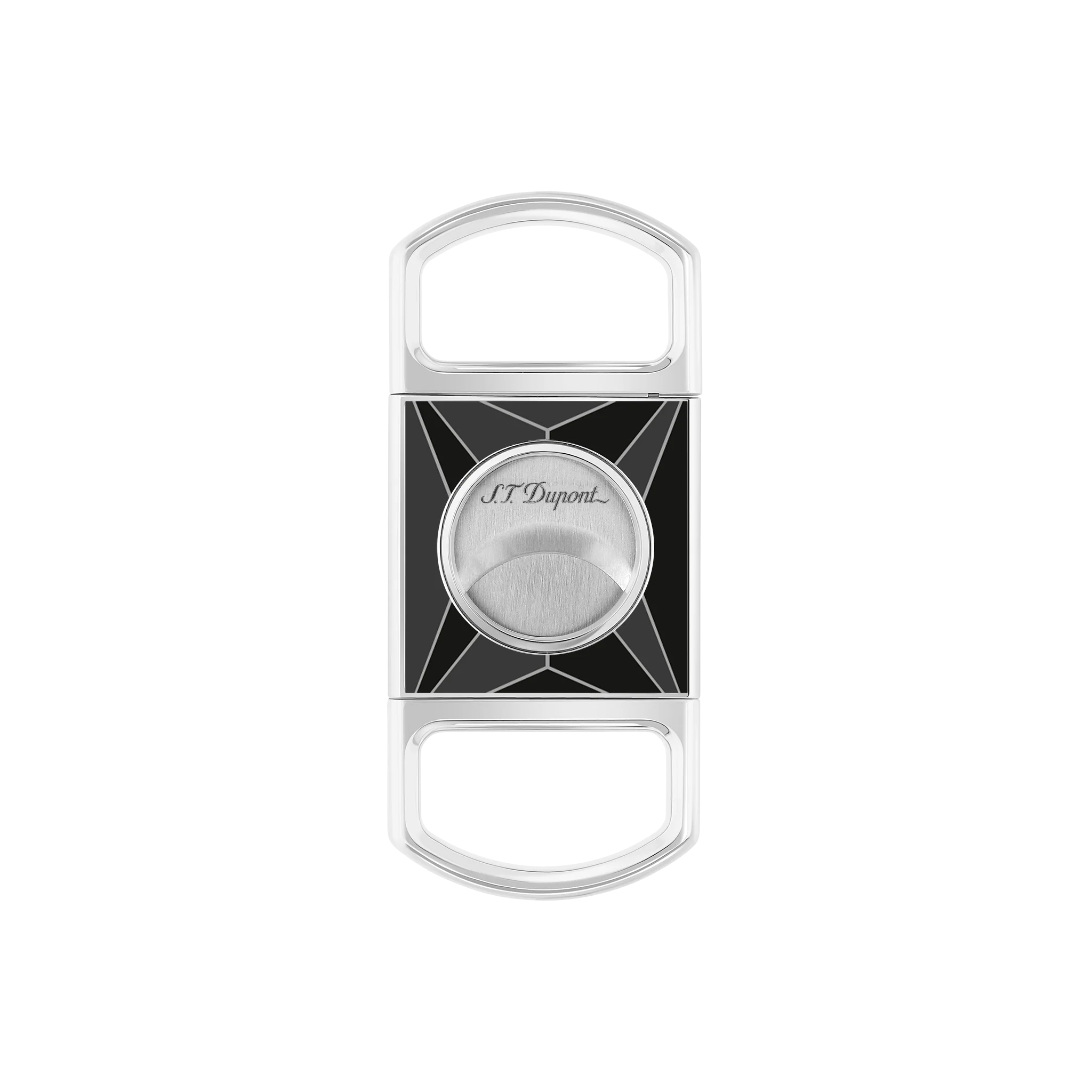 S.T. DUPONT Chrome Fire X Cigar Cutter/Coupe Cigare 003370