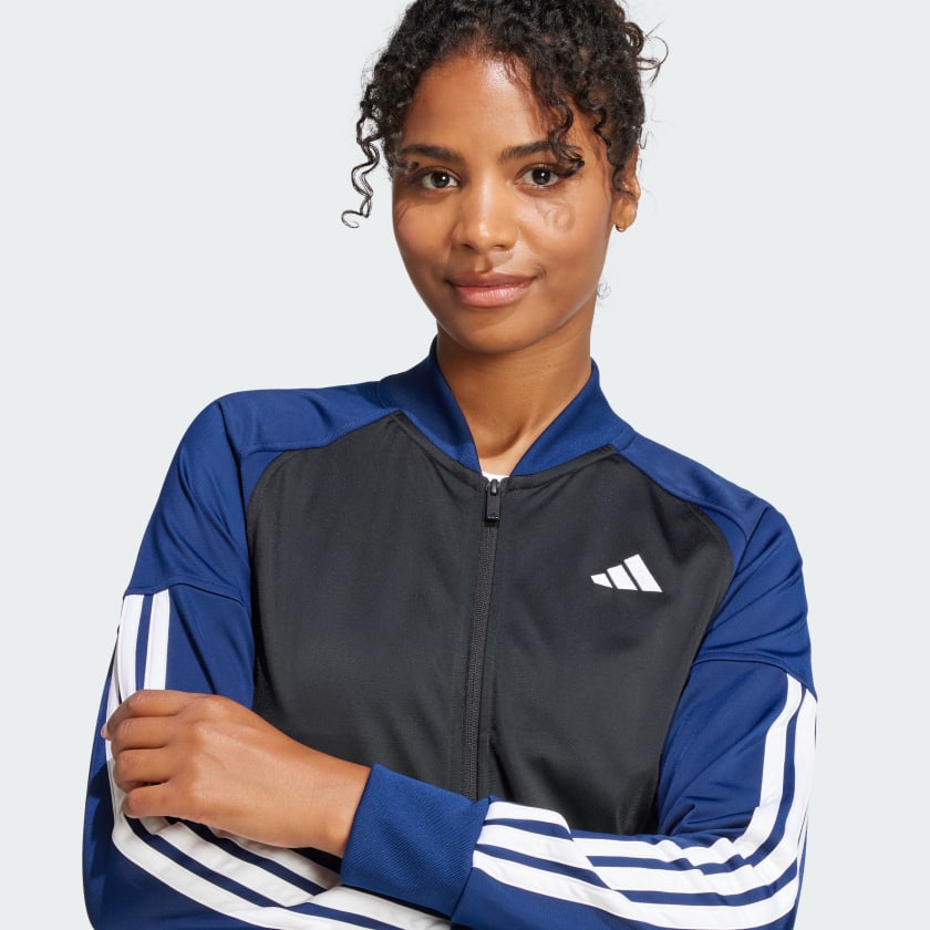 Women's adidas Tricot 3-Stripes Fashion Track Top