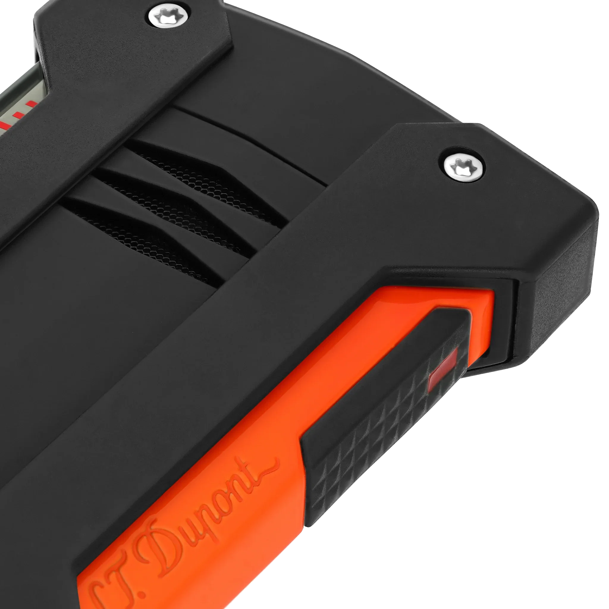 S.T. DUPONT Defi Extreme Matt Neon Orange Lighter/Briquet 021419