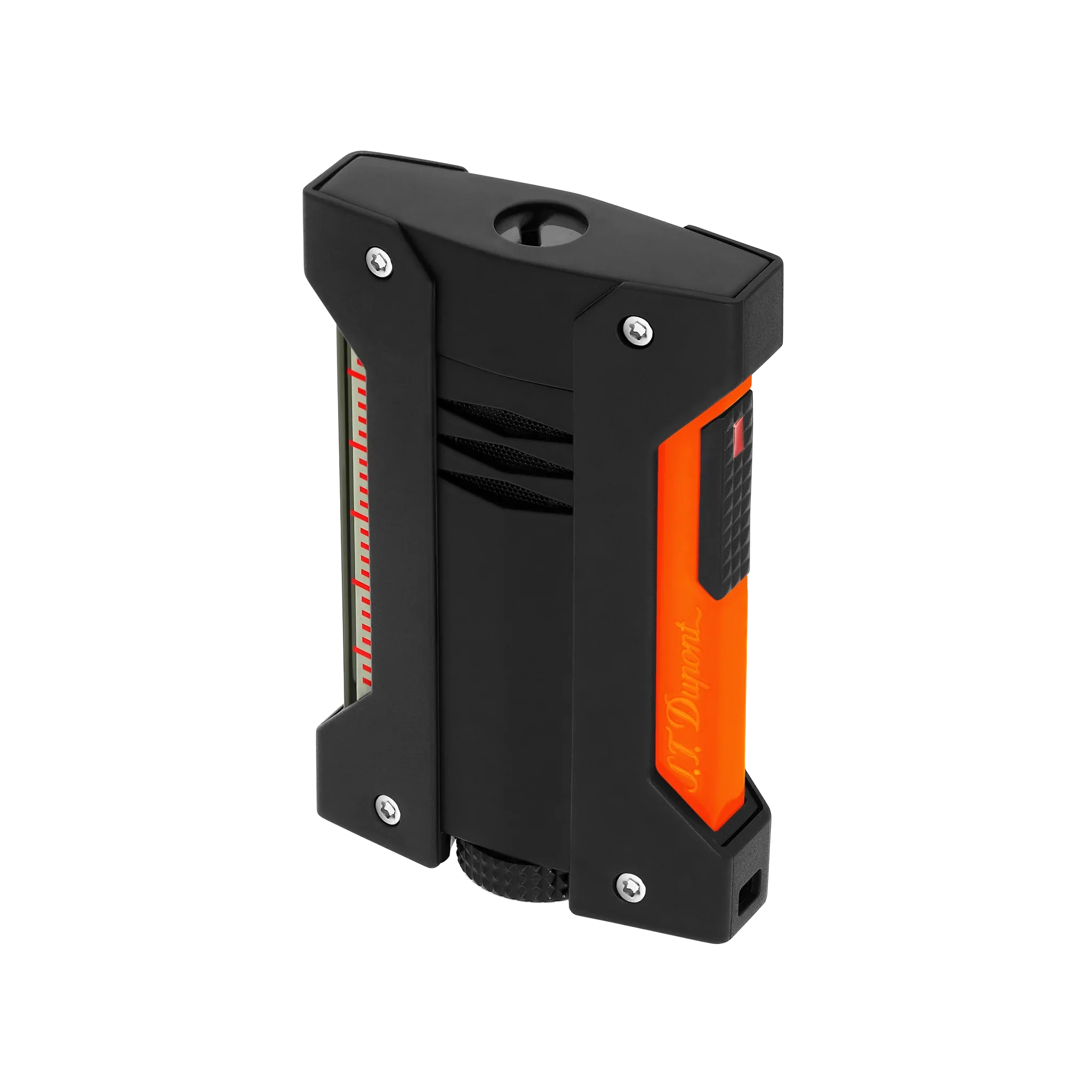 S.T. DUPONT Defi Extreme Matt Neon Orange Lighter/Briquet 021419