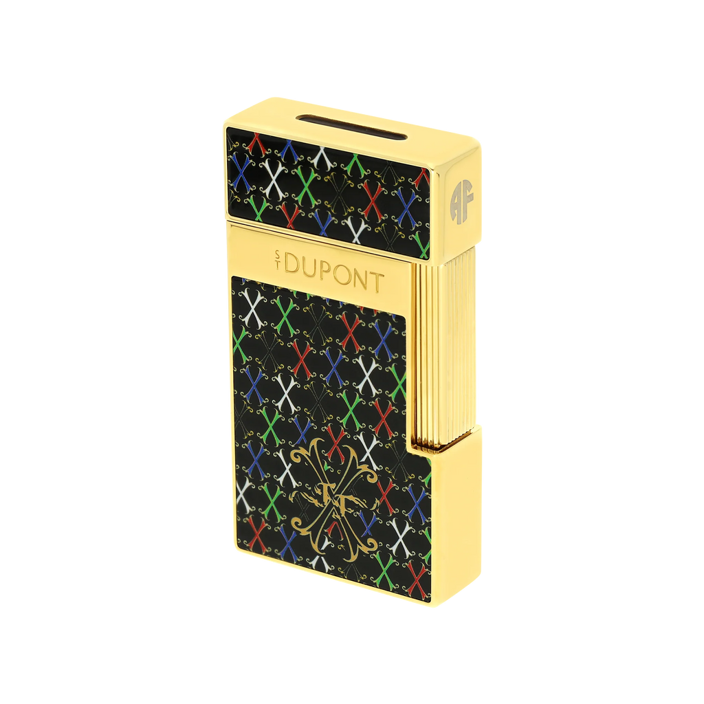 S.T. Dupont Biggy Fuente Multicolor Lacquered Lighter/Briquet 025060