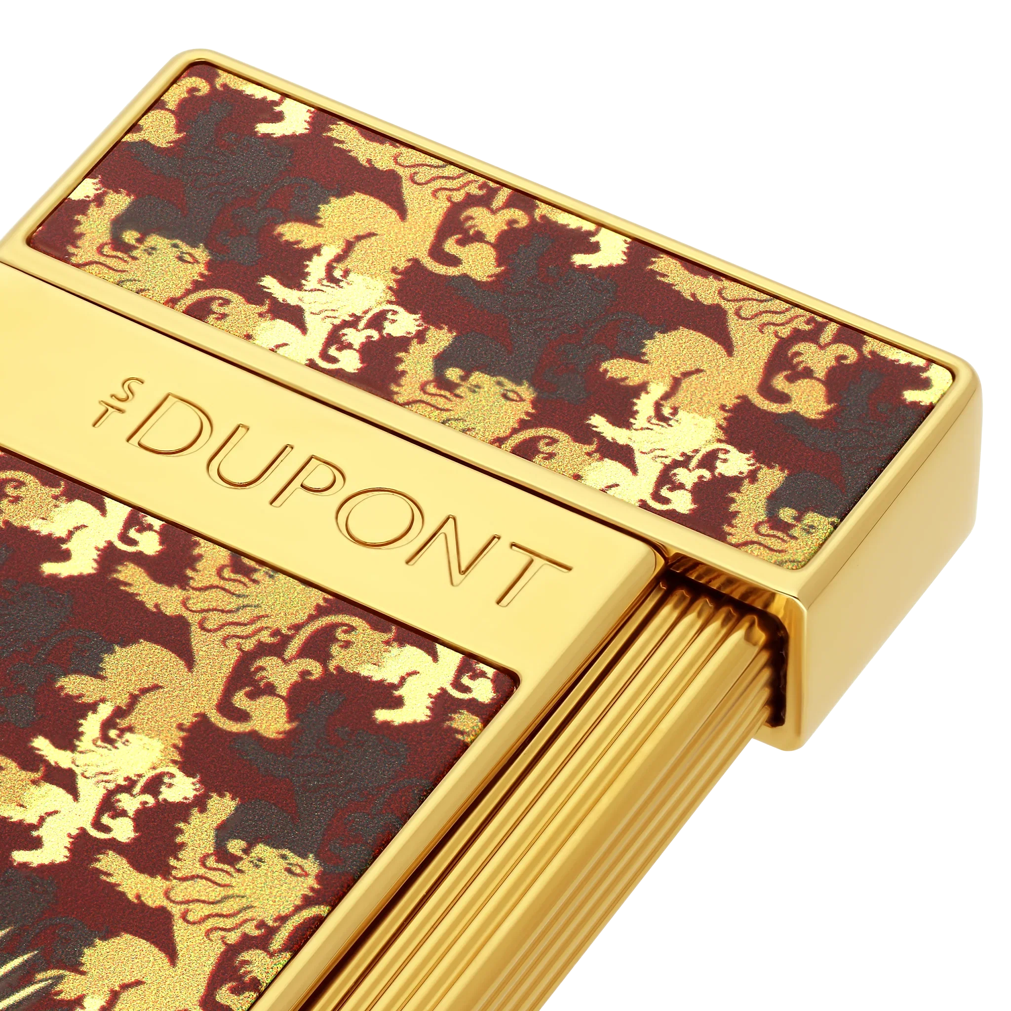 S.T. DUPONT Slimmy Lacquered Game of Thrones Burgundy Lighter/Briquet 028111