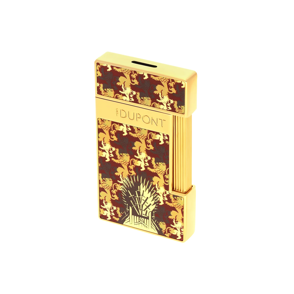 S.T. DUPONT Slimmy Lacquered Game of Thrones Burgundy Lighter/Briquet 028111