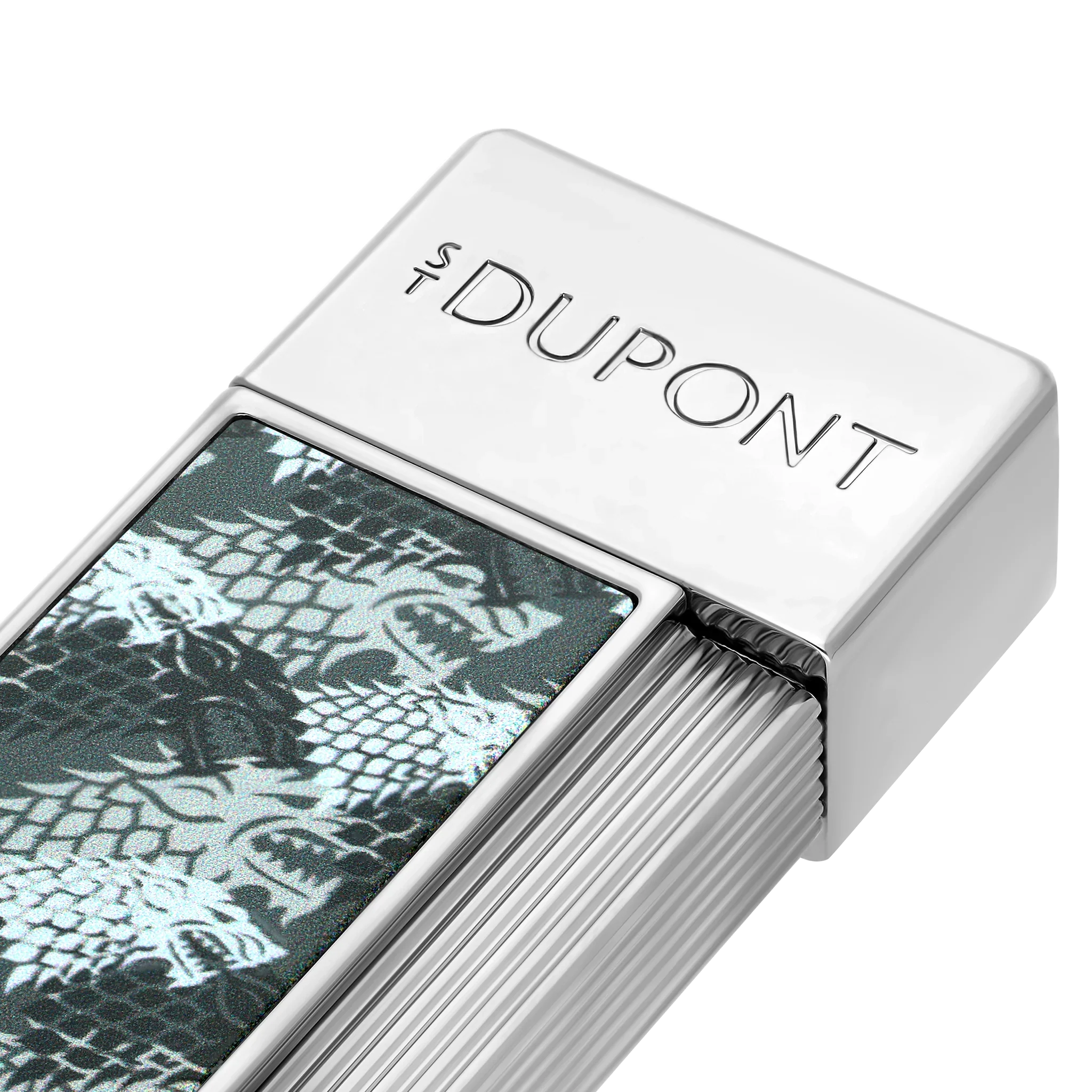 S.T. DUPONT Twiggy Lacquered Grey Palladium Game of Thrones Lighter/Briquet 030013