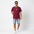Sport Design Sweden FC Barcelona Men's Oversized Graphic Tee