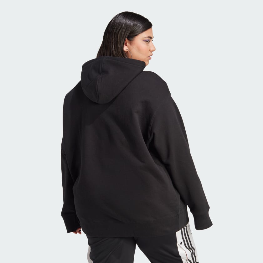 Women's adidas Adicolor Trefoil Hoodie (Plus Size)