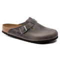 Unisex Boston Soft Footbed Oiled Leather  Iron Regular/Wide