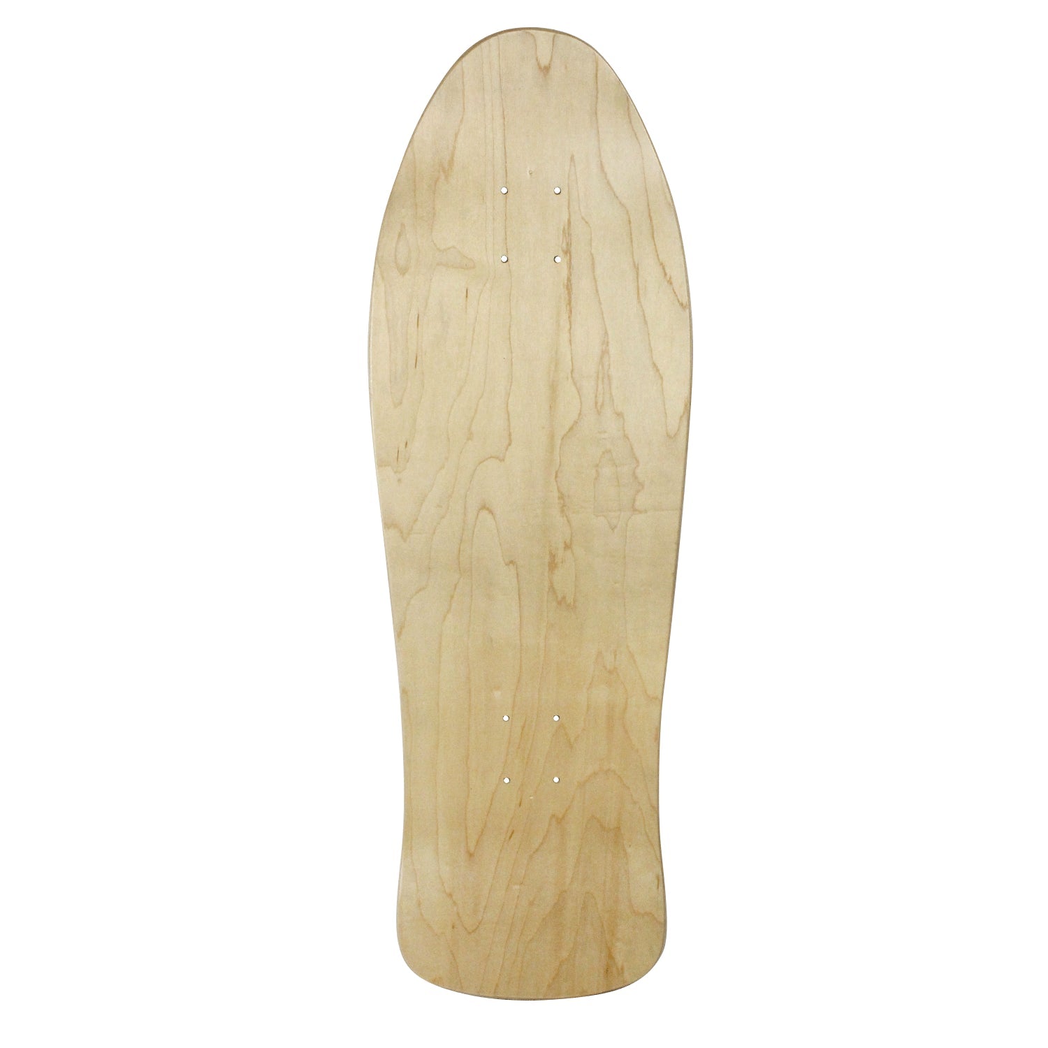 Moose Old School Deck 10" x 30" Stained Black with Griptape