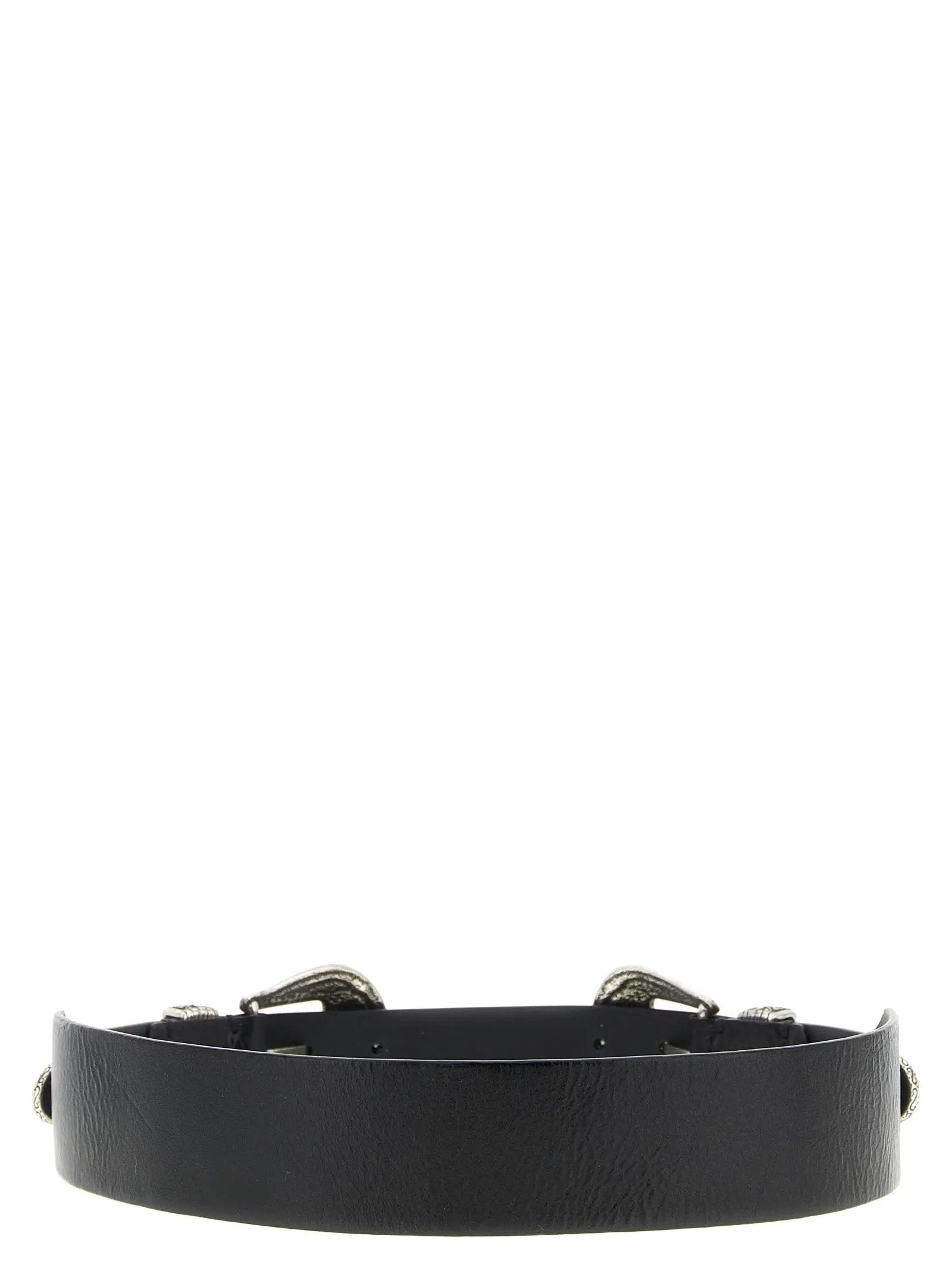 Golden Goose Black Cowhide Regular Belt