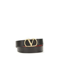 Valentino Garavani Black Calfskin Belt