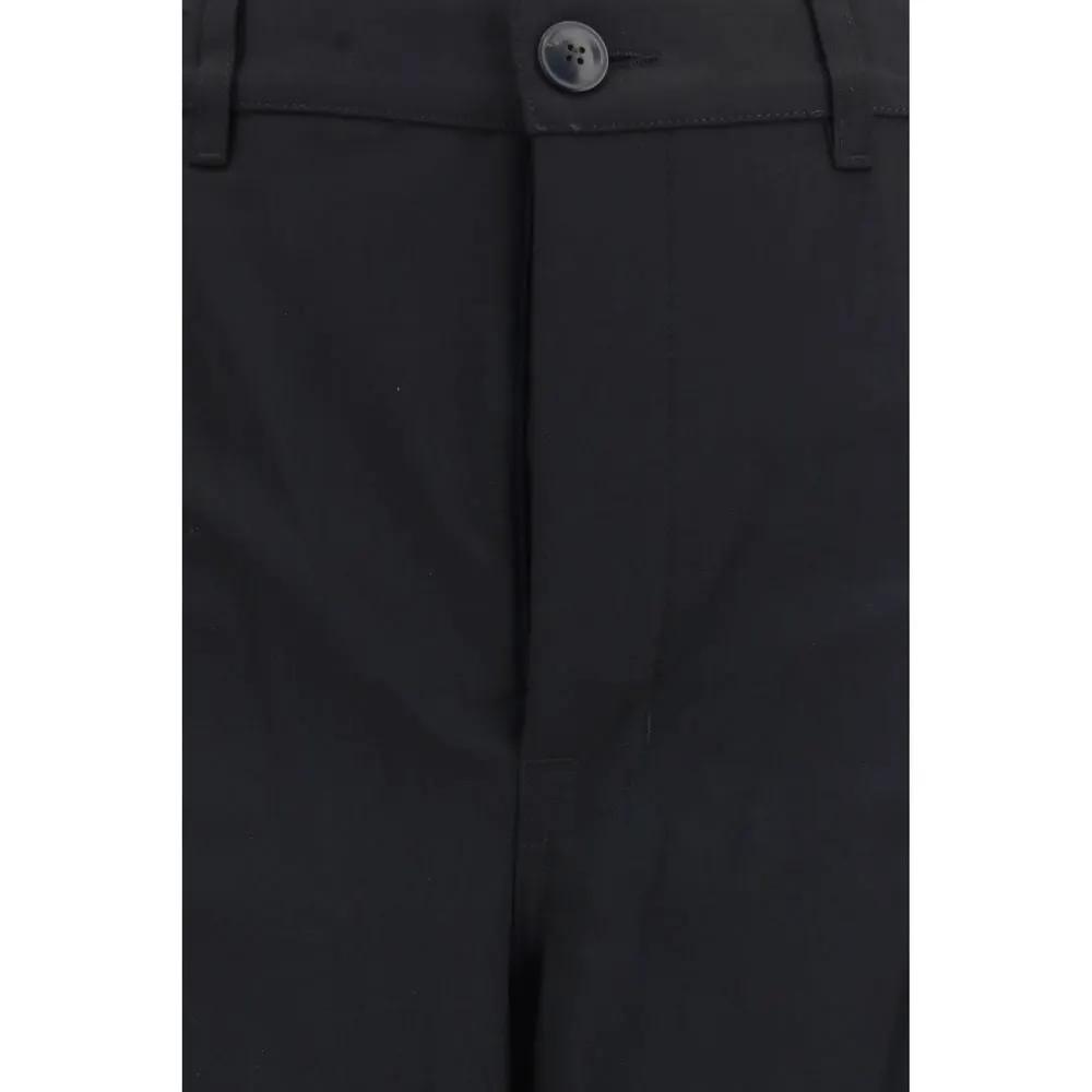 Rick Owens Black Wool Oves Aries Dress Pants