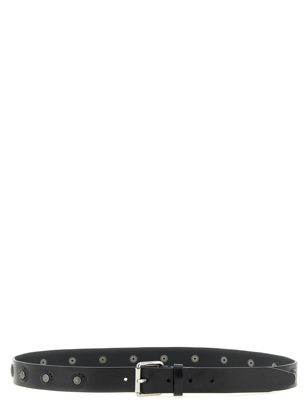 Lemaire Black Calfskin Regular Belt