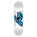 Santa Cruz Deck Screaming Hand White 8.25" x 31.8"