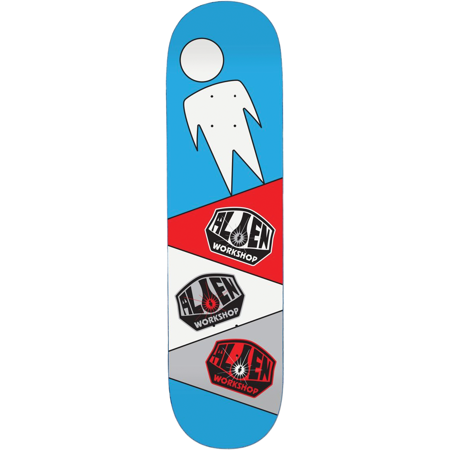 Alien Workshop Logo Repeater Deck - 8.12″ Blue