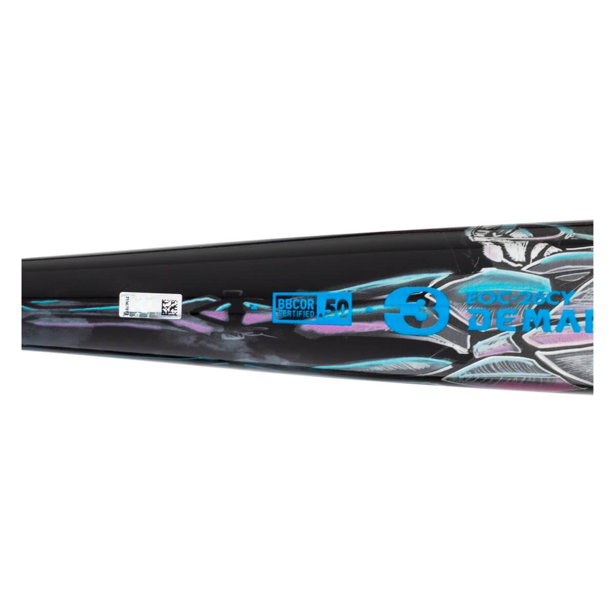2026 DeMarini EXILE (-3) CYBORG Baseball Bat - WBD2654010