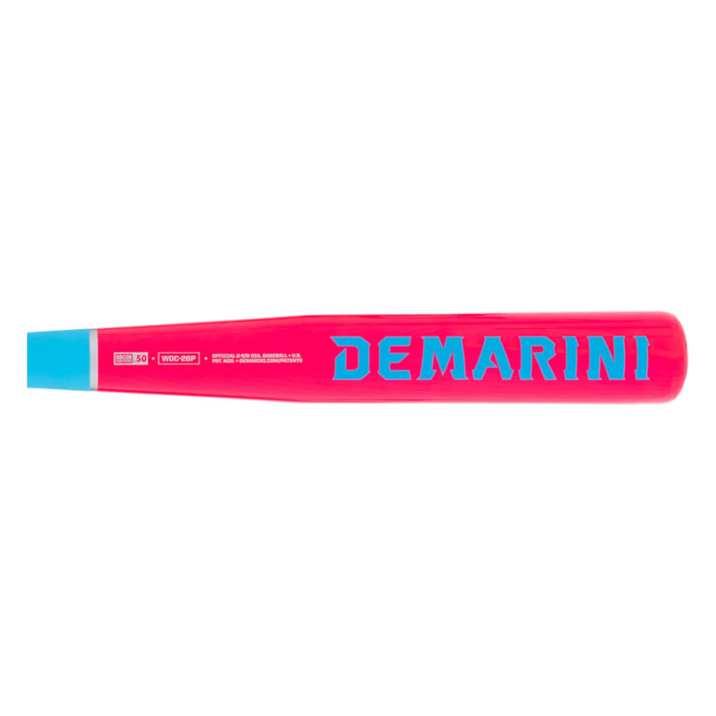 2026 DeMarini The Woods Pink BBCOR Composite Baseball Bat - (WBD2640010)