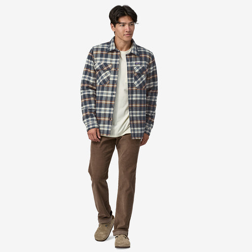 Patagonia Men's Insulated Organic Cotton Midweight Fjord Flannel Shirt Camicia