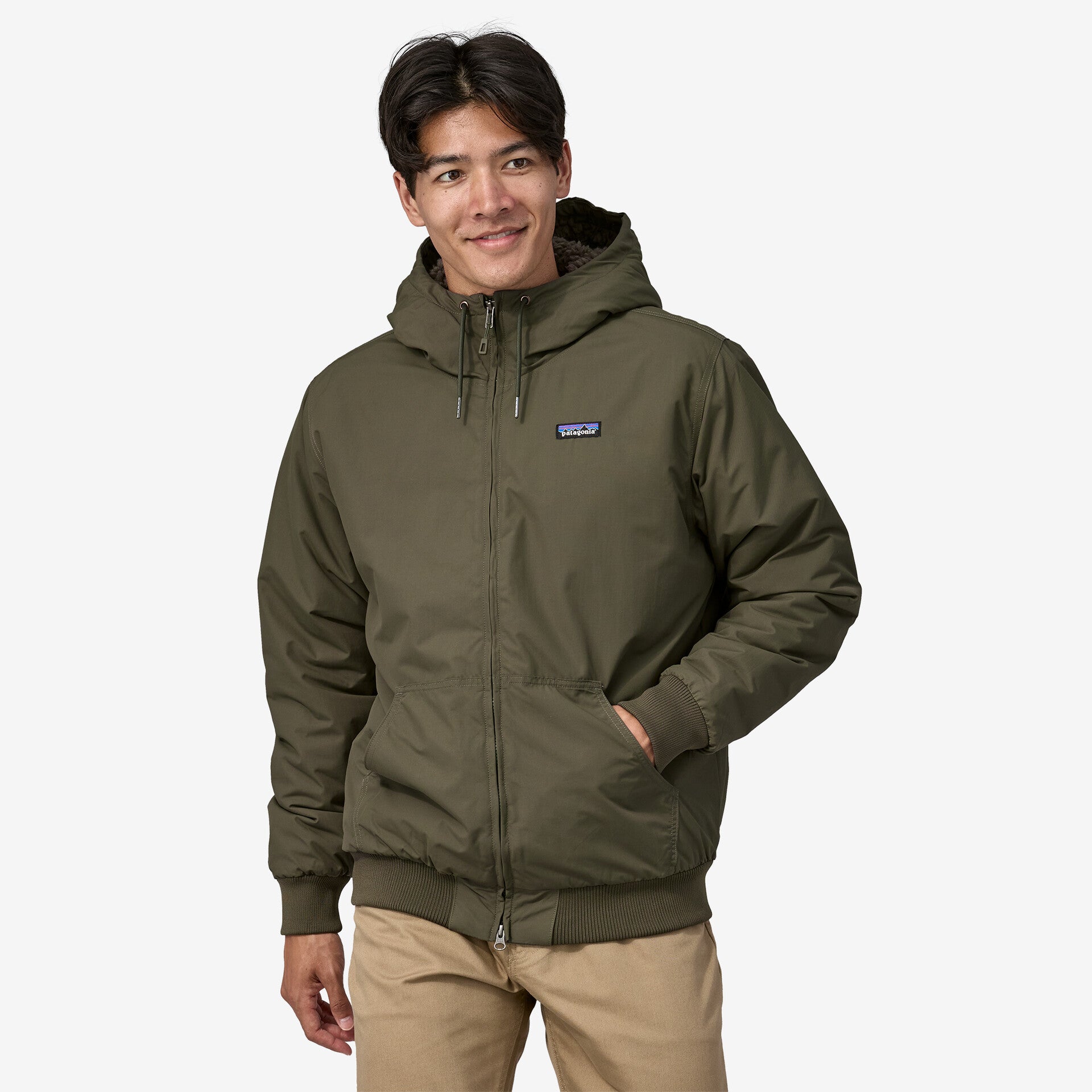 Patagonia Men's Lined Isthmus Hoody Giacca Uomo con cappuccio Basin Green