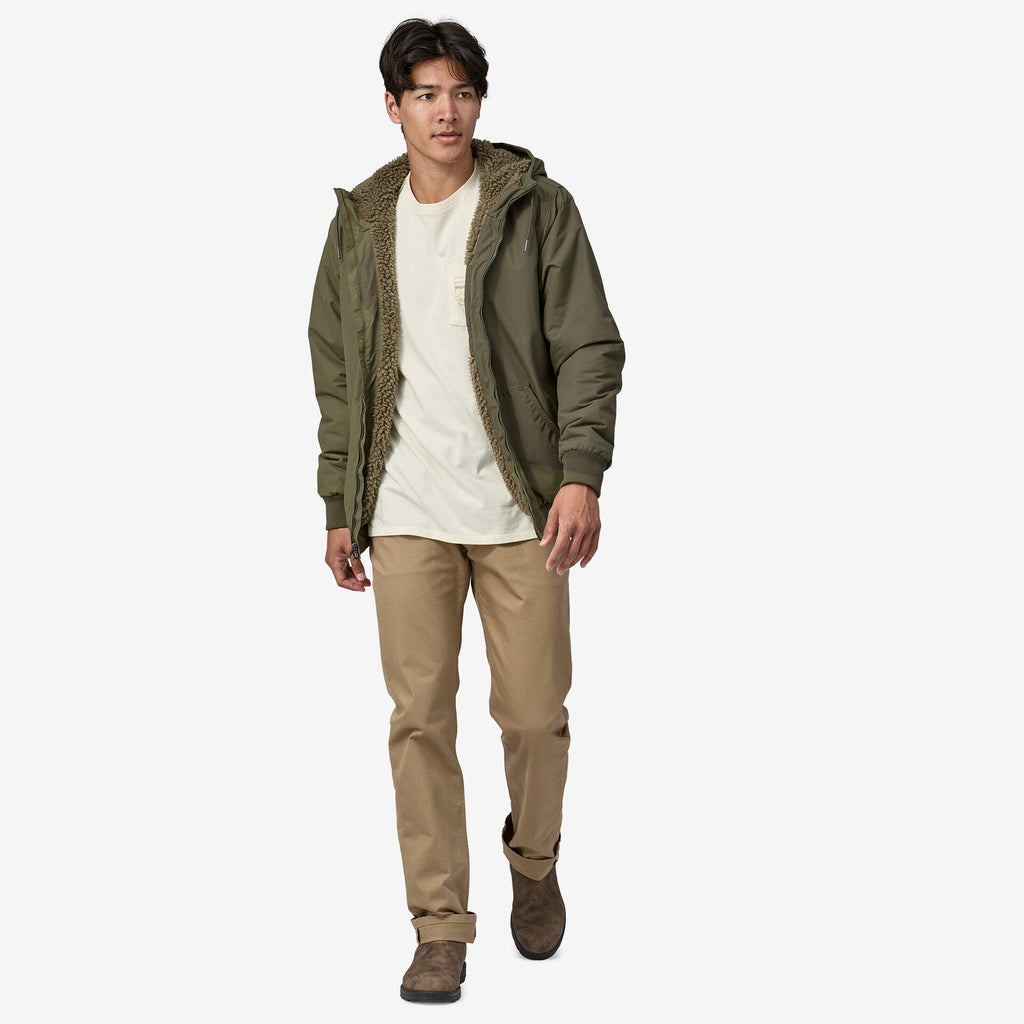 Patagonia Men's Lined Isthmus Hoody Giacca Uomo con cappuccio Basin Green