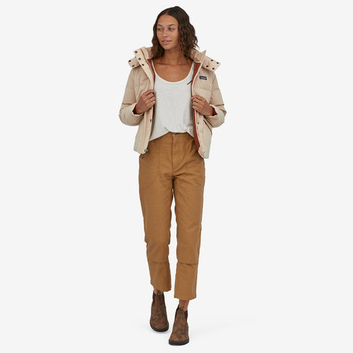 Patagonia Women's Downdrift Jacket Giacca vintage donna Oar Tan