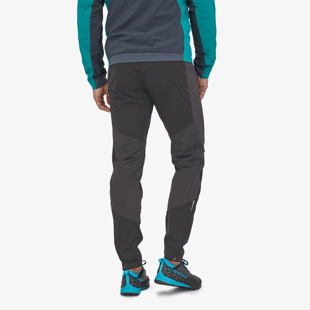 Patagonia Men's Wind Shield Pants Pantalone uomo in soft shell Nero Black