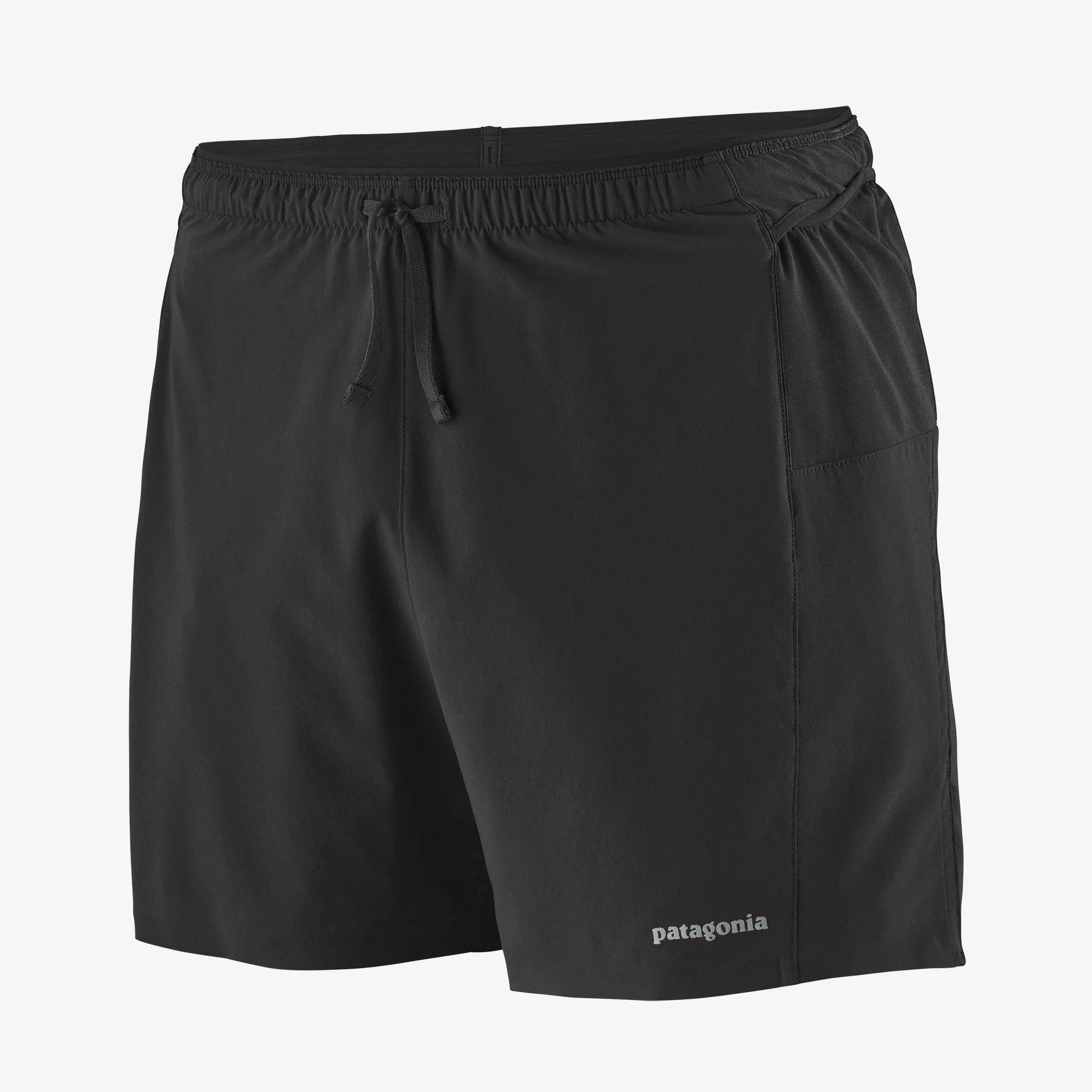 Patagonia Men's Strider Pro Shorts - 5" shorts da running Black Nero