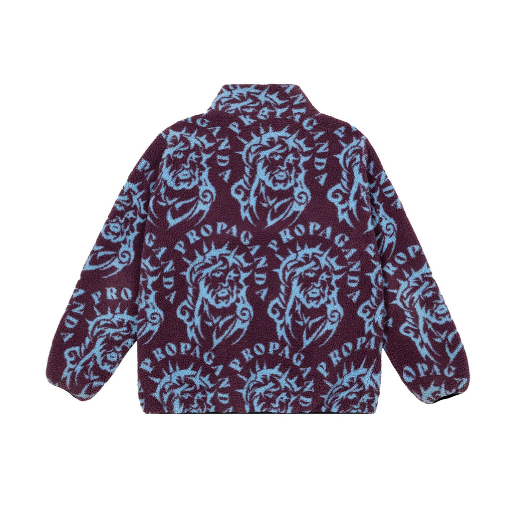 PROPAGANDA Sacred Sherpa Jacket art. 25FWPROU703 col. Purple