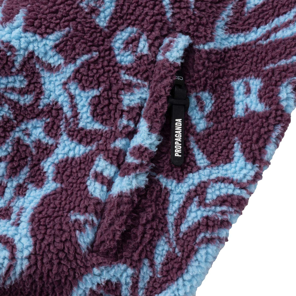 PROPAGANDA Sacred Sherpa Jacket art. 25FWPROU703 col. Purple