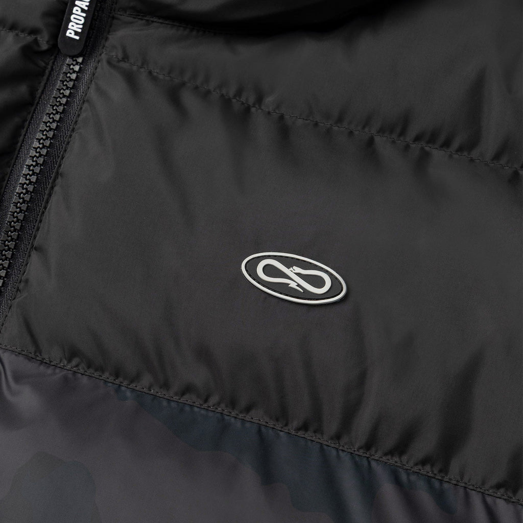 PROPAGANDA  Logo Atom Puffer Jacket art. 25FWPROU726 col. Grey
