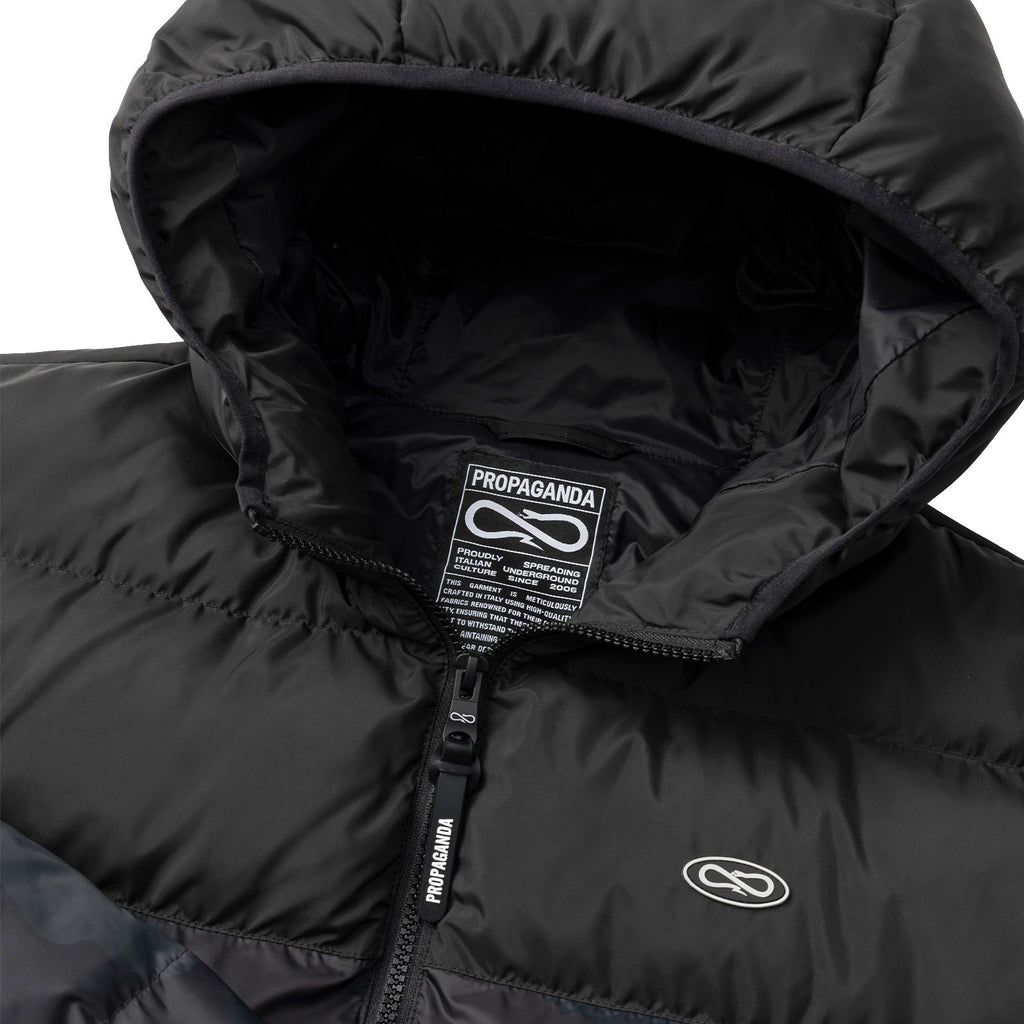 PROPAGANDA  Logo Atom Puffer Jacket art. 25FWPROU726 col. Grey
