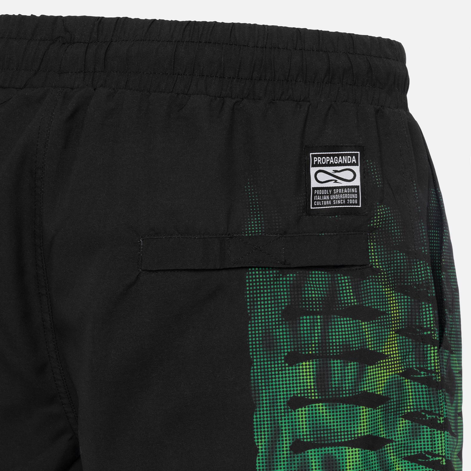 PROPAGANDA Flames Swimtrunk art. 25SSPRBR466 col. Black