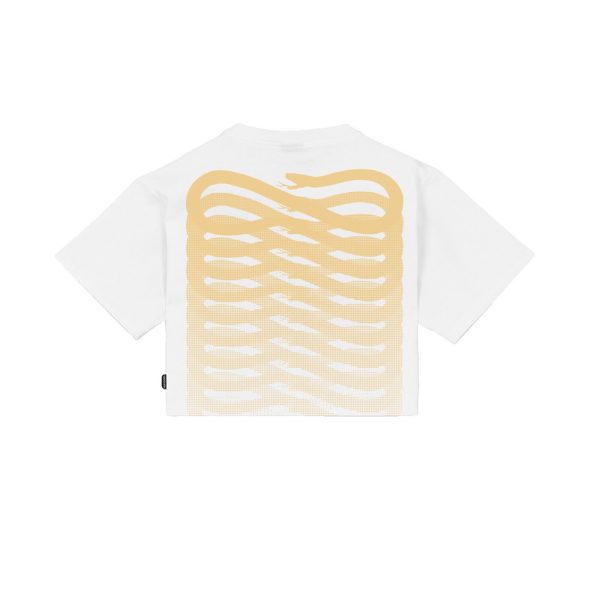 PROPAGANDA T-shirt Ribs Cropped art. 25SSPRTS976 col. White