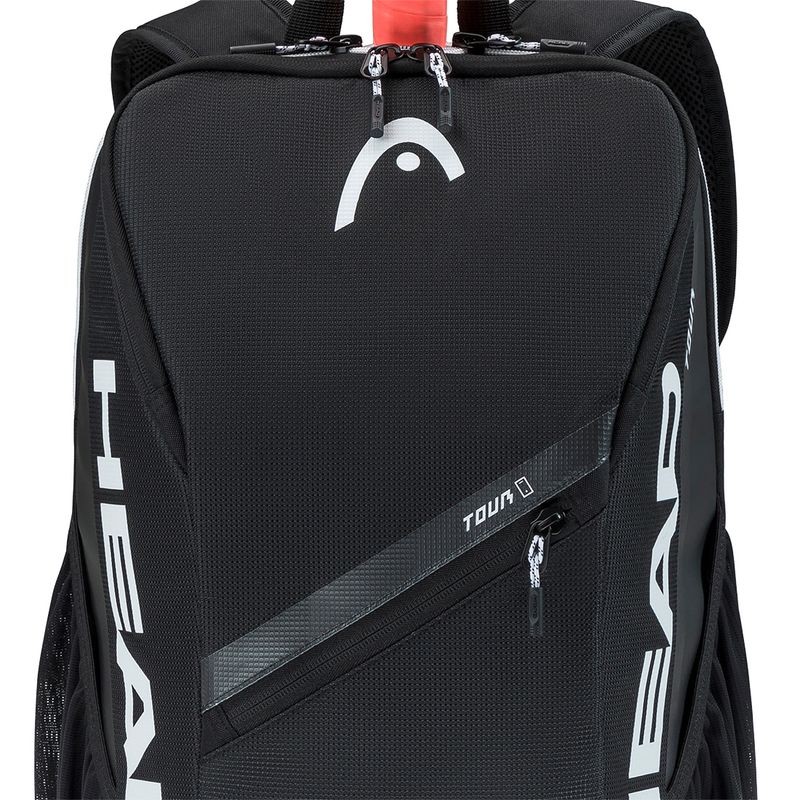 Head Tour Tennis Backpack 25L Bag Black