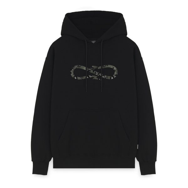 PROPAGANDA Felpa Logo Python art. 26SSPRFE526 col. BLACK