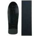 Moose Old School Deck 10" x 30" Stained Black with Griptape
