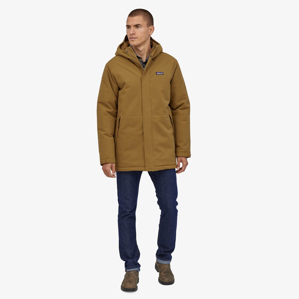 Patagonia Men's Lone Mountain Parka Giacca Giaccone Uomo Mulch Brown