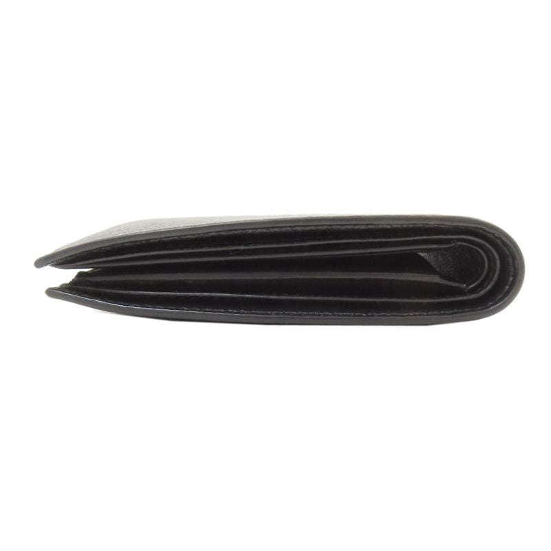 Balenciaga Logo Bifold Wallet Leather