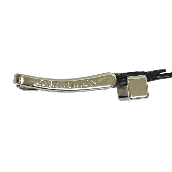 Louis Vuitton Ceinture Pont Neuf Black Silver Belt