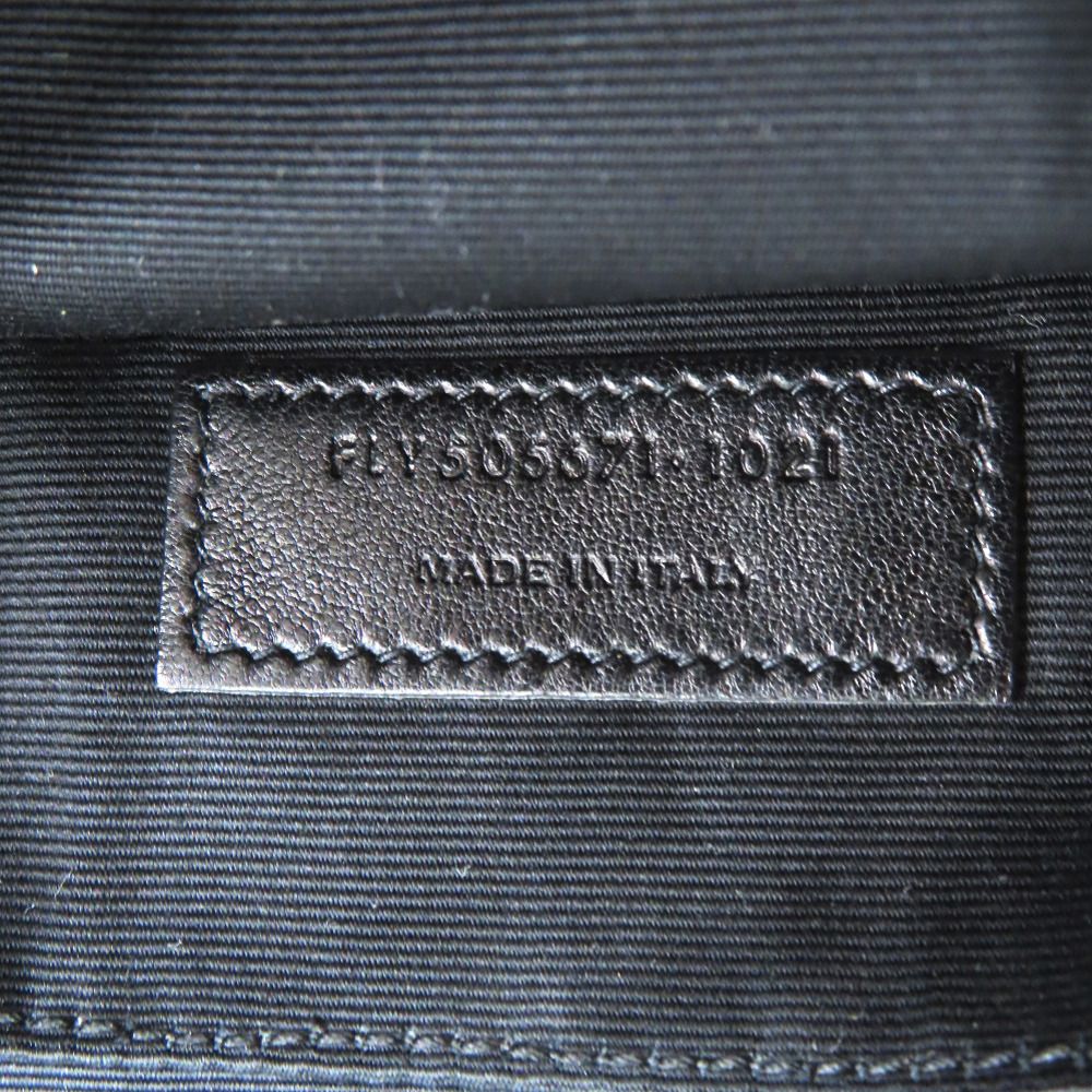 Saint Laurent Paris Leather Belt Bag Black