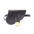Dior Dio Belt Bag Sadeleba Black Leather