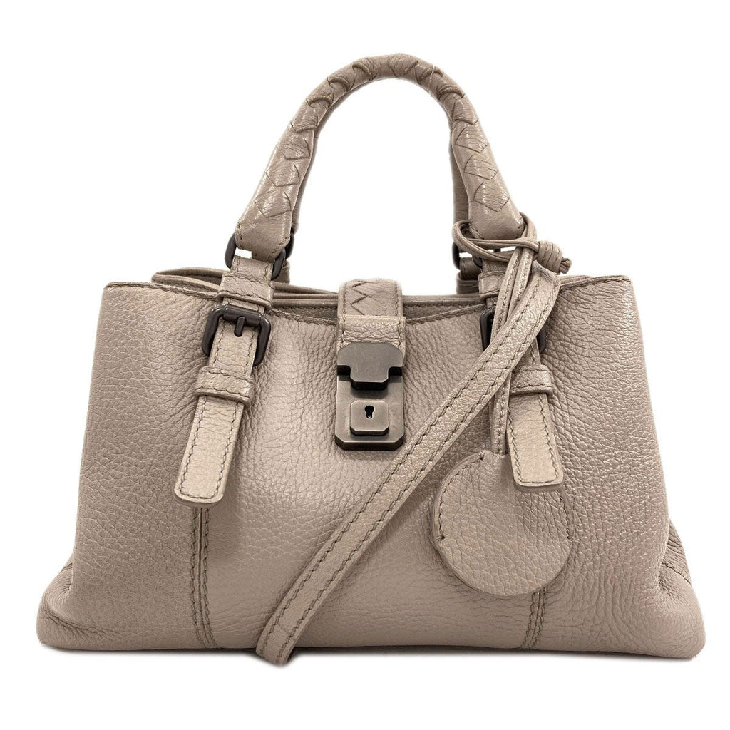 Bottega Veneta 2-Way Handbag Leather