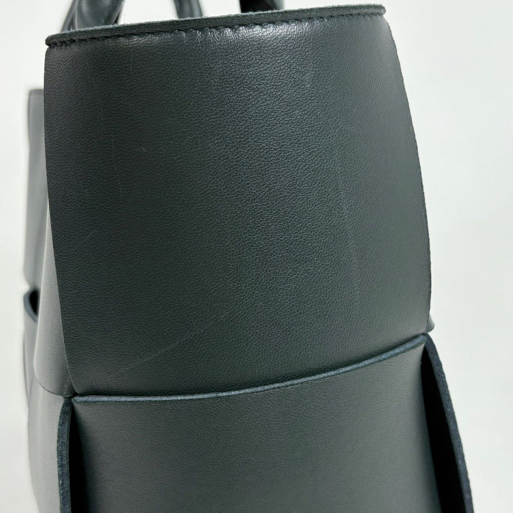 Bottega Veneta Arco Tote Bag Maxi Intrecciato Leather Green