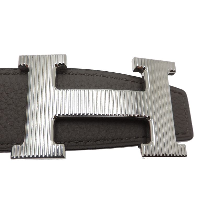 Hermes Belt Gray