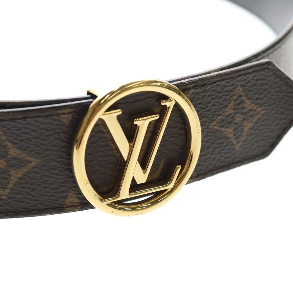 Louis Vuitton Monogram Epi Ceinture LV Circle Reversible Belt Brown