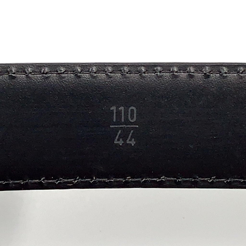 Louis Vuitton Ceinture Classic Epi Unknown Leather Black Belt Gold