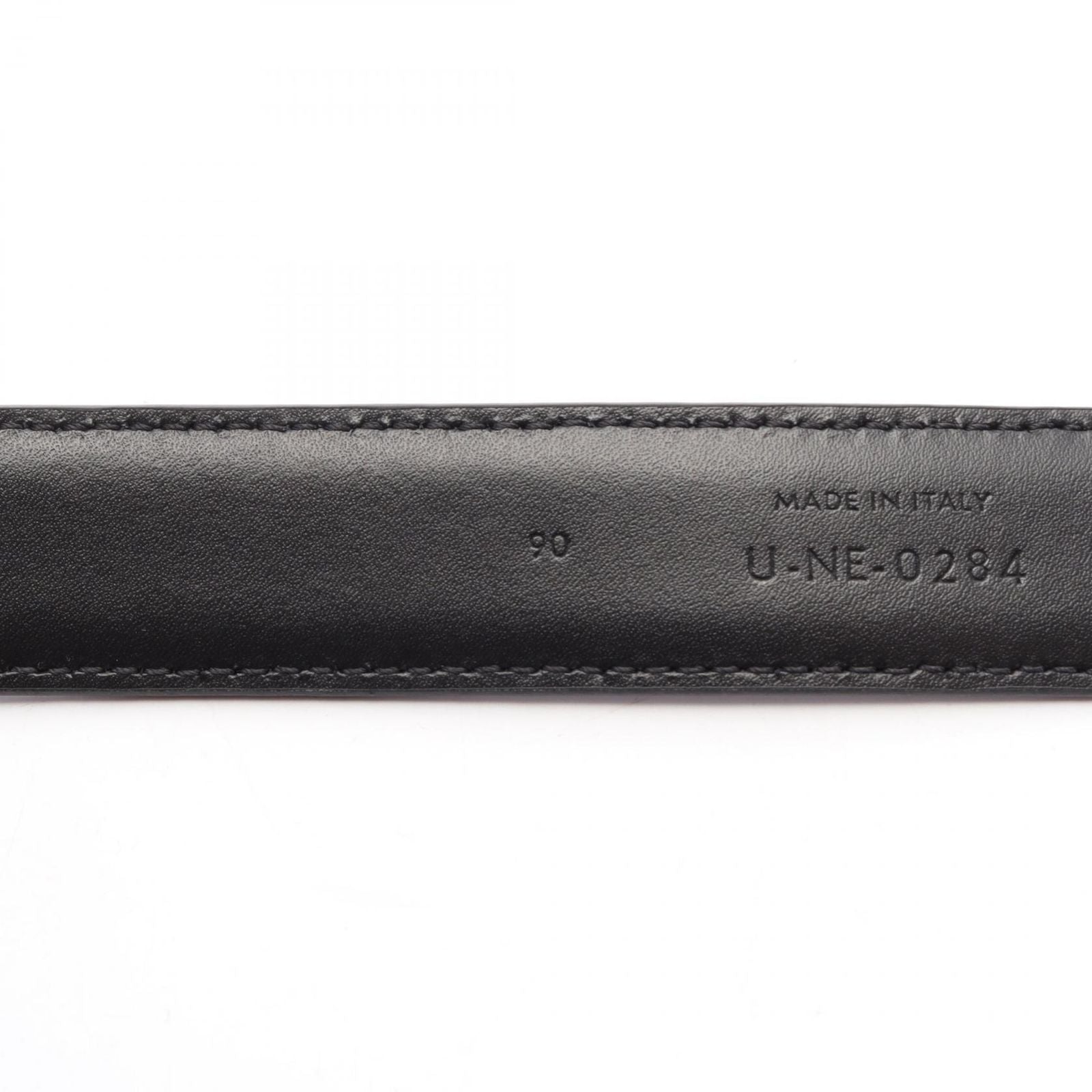Celine Belt Triomphe 25 Silver Leather