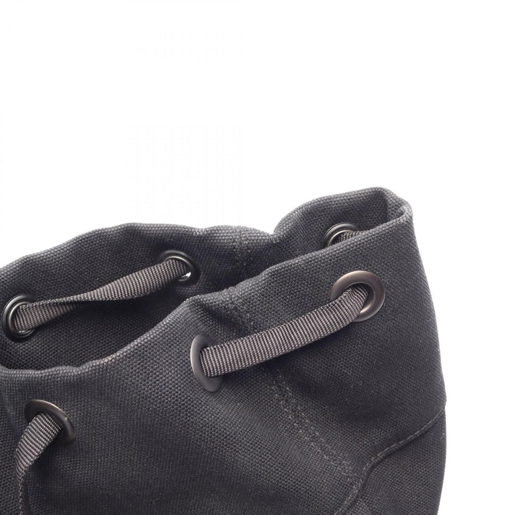 Bottega Veneta Backpack Intrecciato Black Gray White Canvas Leather